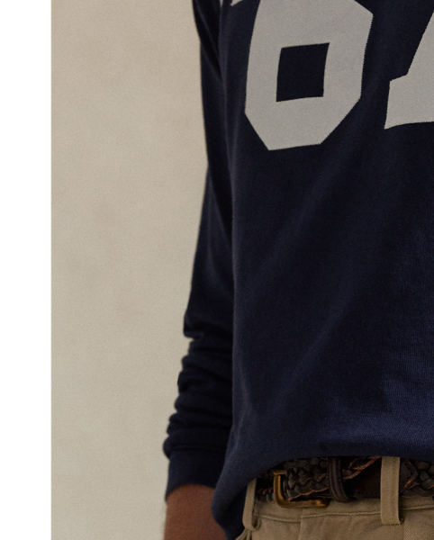 Featuring "NY 67" appliquéd at the front, this cotton T-shirt nods to the place and year Polo  Ralph Lauren Lauren was founded.