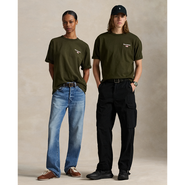 In soft cotton jersey, this T-shirt features a relaxed silhouette and our Polo Sport logo embroidered at the chest.