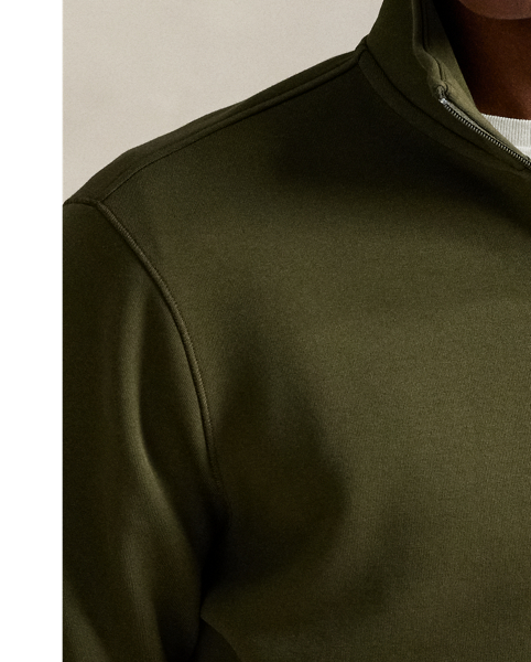 Elevate your everyday style with this cotton-blend mockneck pullover. Expertly crafted using a double-knit fabric, this versatile layering piece delivers exceptional comfort and polished style. Our iconic embroidered Pony adds a distinctive  Ralph Lauren Lauren touch.