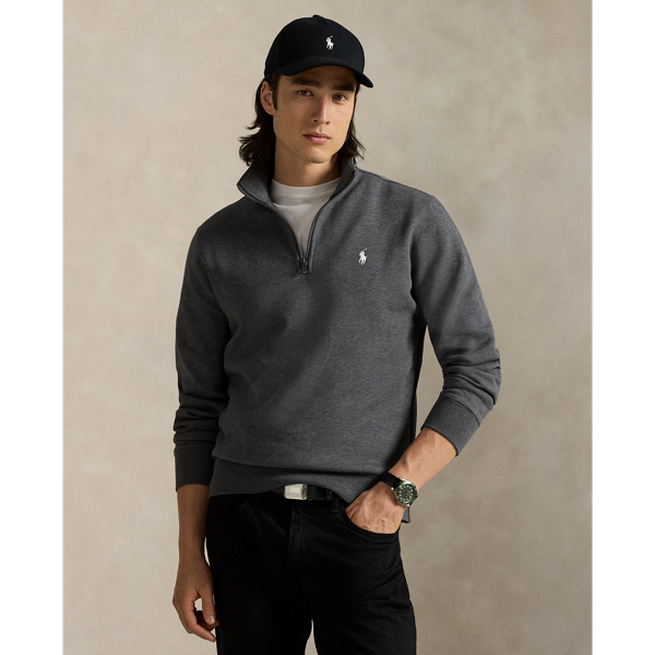Elevate your everyday style with this cotton-blend mockneck pullover. Expertly crafted using a double-knit fabric, this versatile layering piece delivers exceptional comfort and polished style. Our iconic embroidered Pony adds a distinctive  Ralph Lauren Lauren touch.