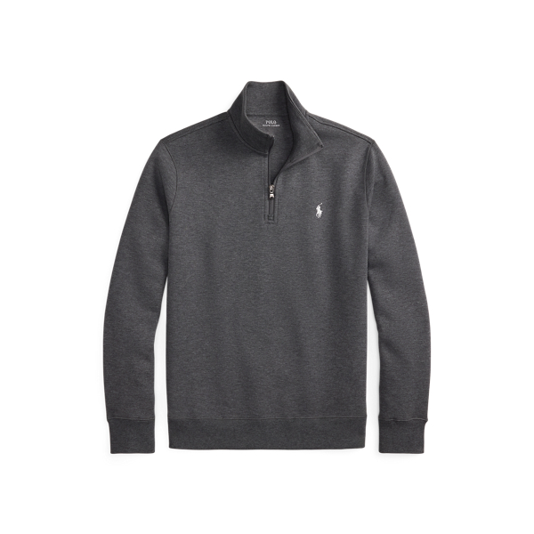 Pull quart de zip en maille double - Polo Ralph Lauren - Modalova