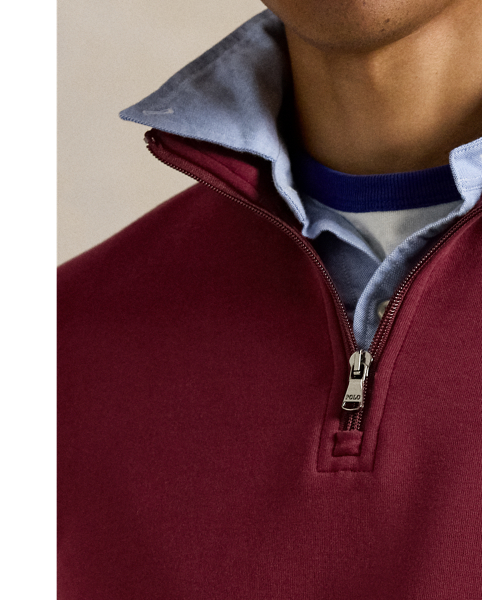 Elevate your everyday style with this cotton-blend mockneck pullover. Expertly crafted using a double-knit fabric, this versatile layering piece delivers exceptional comfort and polished style. Our iconic embroidered Pony adds a distinctive  Ralph Lauren Lauren touch.