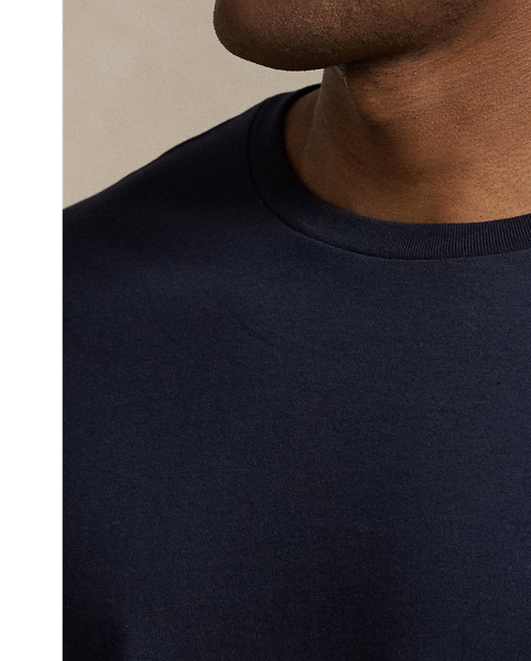 In soft cotton jersey, this Big & Tall long-sleeve T-shirt is washed to give it the look and feel of a perfect vintage find.