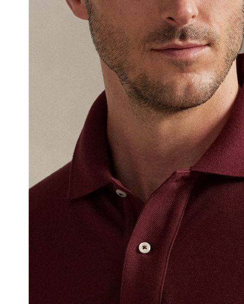 An American style standard since 1972, the Polo shirt has been imitated but never matched. Over the decades,  Ralph Lauren Lauren has reimagined his signature style in a wide array of colours and fits, yet all retain the quality and attention to detail of the iconic original. This Big & Tall version is made with our highly breathable cotton mesh, which offers a textured look and a soft feel.