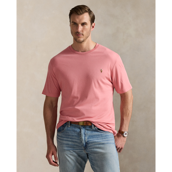 Made from the same fabric as our Soft Cotton Polo shirts, this Big & Tall style is cut from luxe interlock with an ultrasmooth finish.