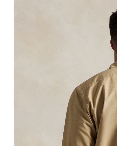 The oxford shirt made its debut very early in  Ralph Lauren Lauren’s designs, and since then, it has solidified its status as a pillar of the Polo look. Our fabric is developed with a secret wash, giving it instant character, ease and a heathered softness – what we refer to as "the perfect rumple". The formula is so unique that it's been kept in a safe for more than three decades. Today, Mr Lauren continues to create countless variations of his iconic shirt, including this Big & Tall version, which is garment-dyed and treated for a broken-in look and feel from day one.
