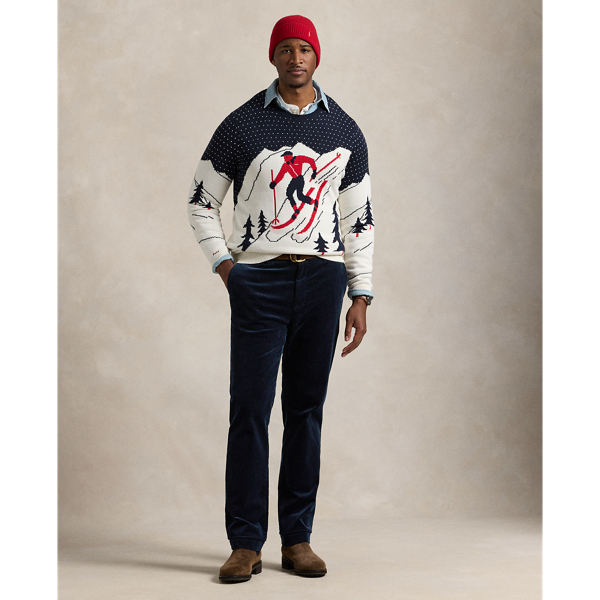 Made with soft cotton and a hint of stretch, these Big & Tall trousers are a modern take on classic corduroy.