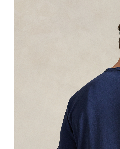 Washed for a perfectly broken-in look and feel, this cotton Big & Tall T-shirt is a Polo essential that you'll reach for again and again.