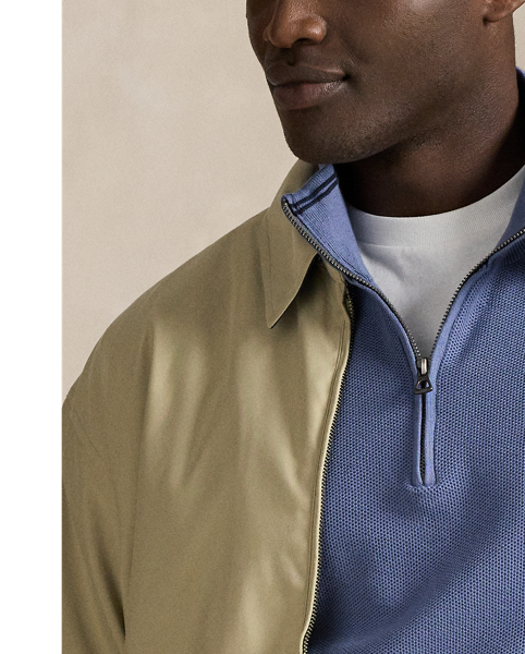 We've reinterpreted our iconic mesh fabric with combed cotton yarn to create this lightweight Big & Tall jumper.