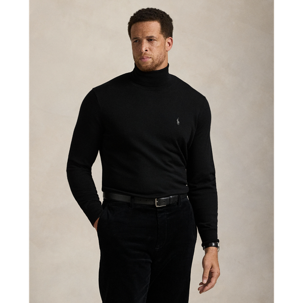 Maglia Dolcevita in Lana Lavabile Plus Size - Ralph Lauren