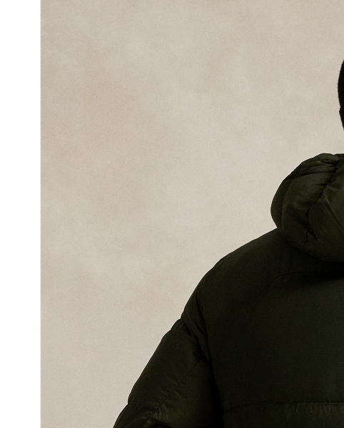 Made from water-repellent ripstop fabric, this Big & Tall jacket is insulated with 650-fill-power down and constructed with a detachable hood.