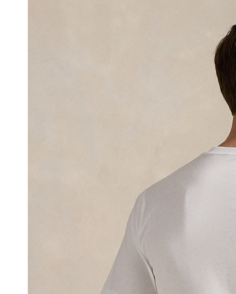 The world's best-dressed bear is printed across the front of this Big & Tall cotton T-shirt.