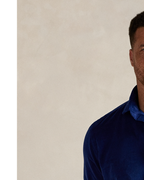 Fine-wale cotton corduroy brings a refined rusticity to this Big & Tall shirt. At the left chest, our iconic embroidered Pony gives it a signature finishing touch.