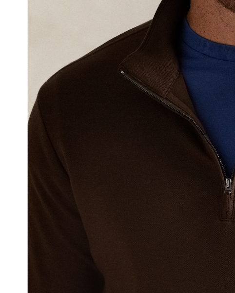 This Big & Tall pullover is made from a mesh-textured version of our double-knit fabric and finished with our signature Pony.