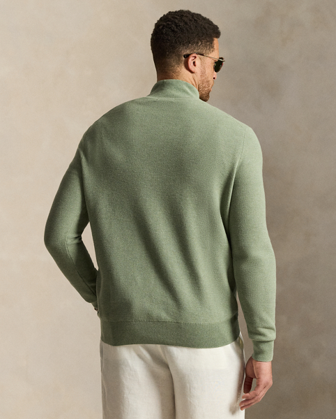 Maglia in Piqué di Cotone Plus Size Ralph Lauren