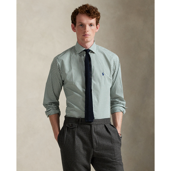 This stretchy shirt is made from cotton PUREPRESS™ technology – a durable press finish, which provides wrinkle resistance while reducing material strength loss and protecting against abrasion.