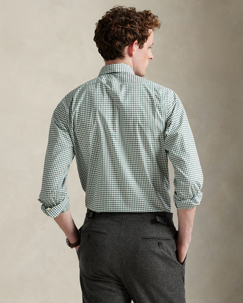 This stretchy shirt is made from cotton PUREPRESS™ technology – a durable press finish, which provides wrinkle resistance while reducing material strength loss and protecting against abrasion.