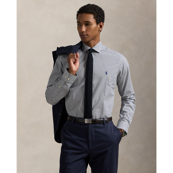 This stretchy shirt is made from cotton PUREPRESS™ technology – a durable press finish, which provides wrinkle resistance while reducing material strength loss and protecting against abrasion.