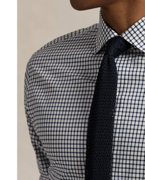 This stretchy shirt is made from cotton PUREPRESS™ technology – a durable press finish, which provides wrinkle resistance while reducing material strength loss and protecting against abrasion.