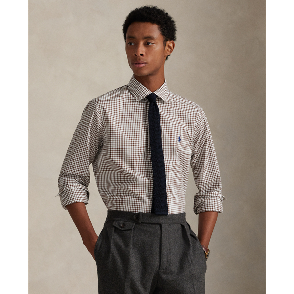 This stretchy shirt is made from cotton PUREPRESS™ technology – a durable press finish, which provides wrinkle resistance while reducing material strength loss and protecting against abrasion.