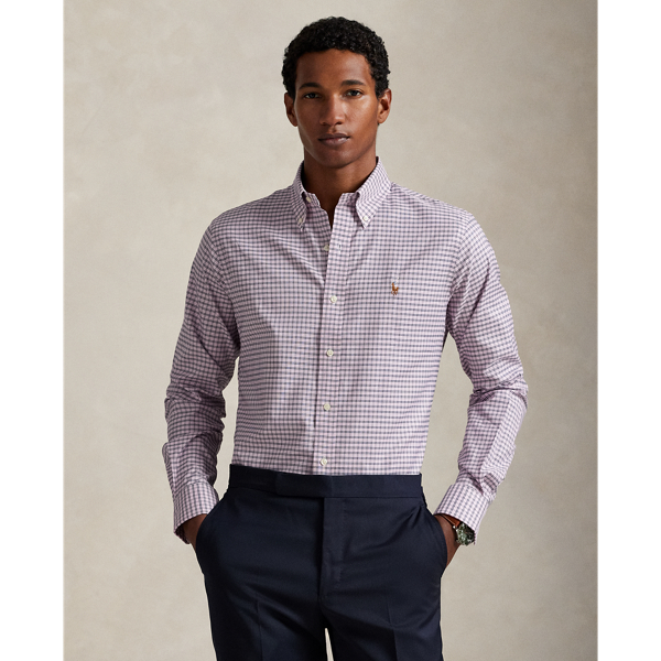 This stretchy shirt is made with cotton PUREPRESS™ technology, a durable press finish that provides wrinkle resistance while reducing material strength loss and protecting against abrasion.