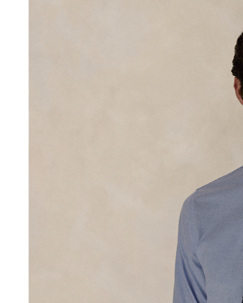 This stretchy shirt is made with cotton PUREPRESS™ technology, a durable press finish that provides wrinkle resistance while reducing material strength loss and protecting against abrasion.