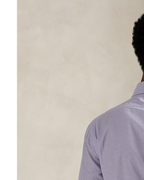 This stretchy shirt is made with cotton PUREPRESS™ technology, a durable press finish that provides wrinkle resistance while reducing material strength loss and protecting against abrasion.