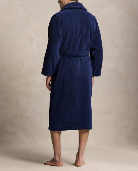 Vestaglia Sciallata in Spugna Ralph Lauren - Comfort Elegant