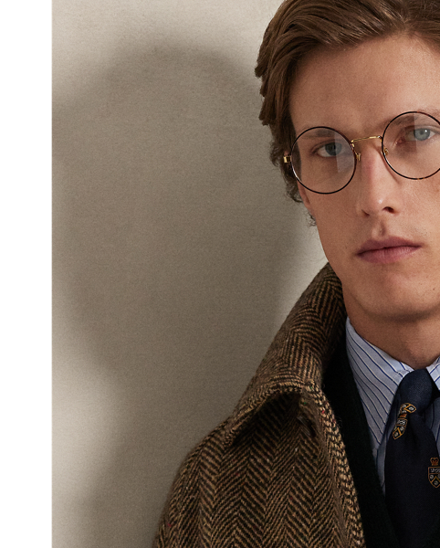 To create this coat's Donegal tweed, Irish wool yarn was spun, dyed and custom-woven by Ireland's Magee 1866 mill, which has been a  Ralph Lauren Lauren partner for more than 50 years.