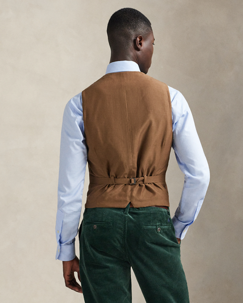 Masterfully crafted in Italy from soft suede, this waistcoat strikes the perfect balance between rugged and refined.