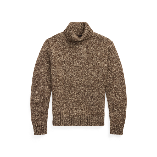 Pull à col roulé jaspé - RRL - Modalova