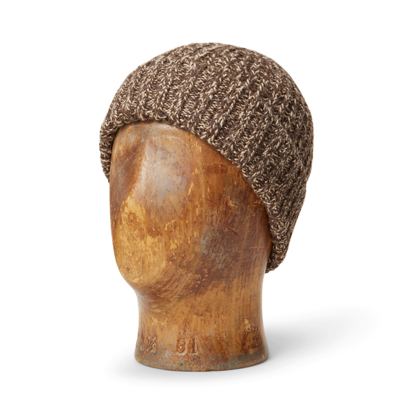 Bonnet marin en maille jaspée - RRL - Modalova