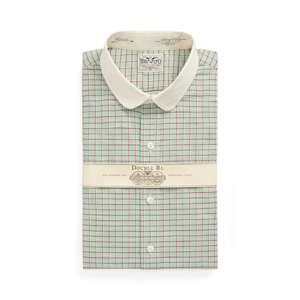 Chemise Slim Fit en dobby à carreaux - RRL - Modalova