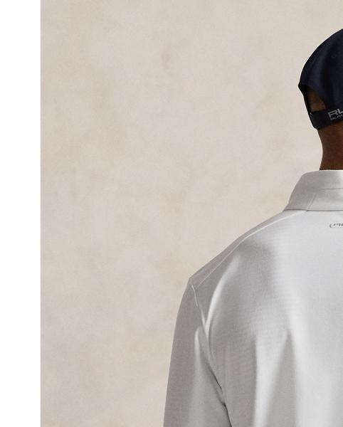 This pullover is crafted from soft peached jersey, which is woven with extra stretch for added comfort and ease of movement.