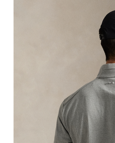 This pullover is crafted from soft peached jersey, which is woven with extra stretch for added comfort and ease of movement.