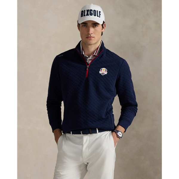 Designed for our 2025 U.S. Ryder Cup Team Collection, this quilted pullover is based on a layering option we developed for the team's uniform and updated with the RLX logo.