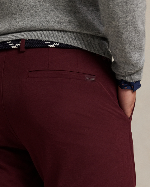 These trousers are crafted from a stretchy, lightweight fabric that's developed with moisture-wicking properties to help keep you cool and comfortable.