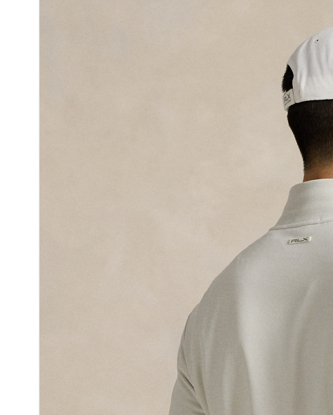 This pullover's stretch French terry is made from a comfortable cotton blend and developed to repel water.