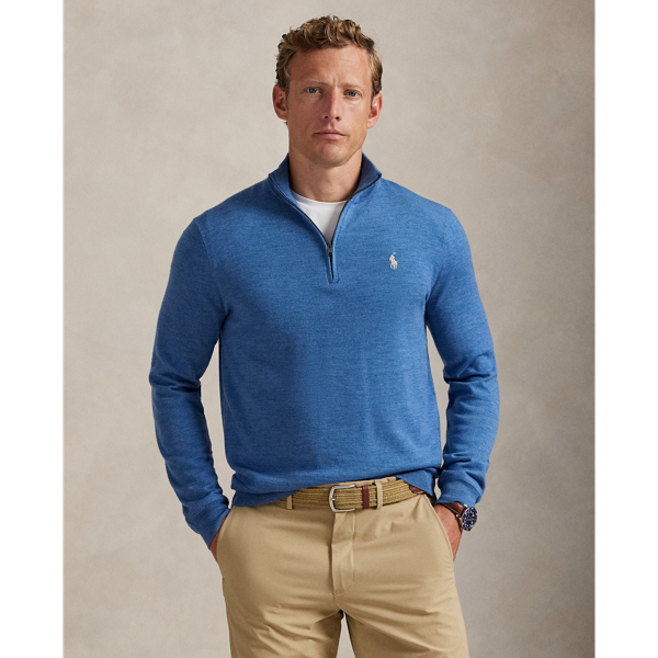 This jumper is finely knit with COOLMAX fibres to help keep you cool, dry and comfortable. It is embroidered with both our RLX logo and signature Pony.