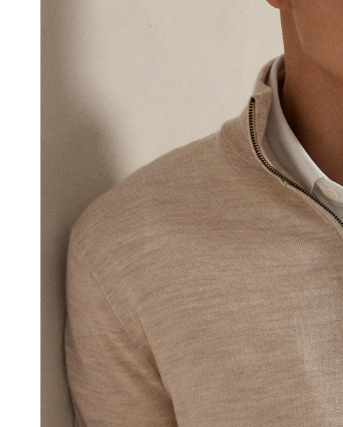 This jumper is finely knit with COOLMAX fibres to help keep you cool, dry and comfortable. It is embroidered with both our RLX logo and signature Pony.