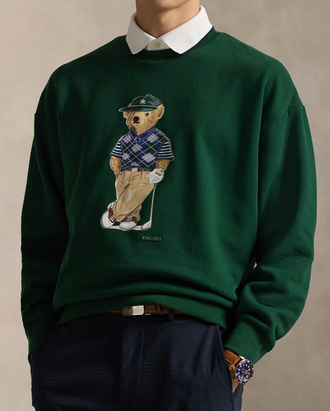Felpa Polo Bear Relaxed-Fit di Ralph Lauren