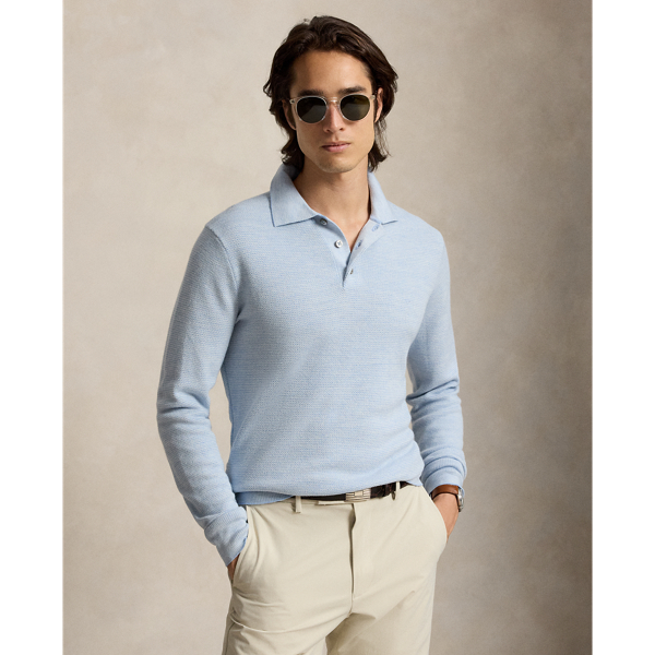 Maglia Polo Tecnica a Righe - Ralph Lauren