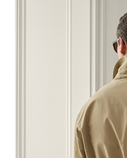 Purple Label elevates the utilitarian nature of this jacket with expert Italian craftsmanship and considered details. The exterior is made from water-resistant twill woven with a cotton blend, while the interior is partially lined with haberdashery-quality wool flannel.