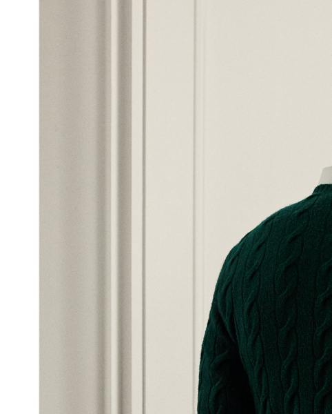 A timeless icon designed to stand the test of time, our Cradle to Cradle Certified (C2C Certified) Gold Crewneck Jumper is knit with fine cashmere fibres sourced in Italy, dyed in rich hues and features a re-imagined cotton signature label. C2C certification is the global standard for products that are safe and circular.  Ralph Lauren Lauren partnered with an independent assessment body to ensure that every component of this jumper meets the C2C Certified Product Standards set by the Cradle to Cradle Products Innovation Institute (C2CPII).