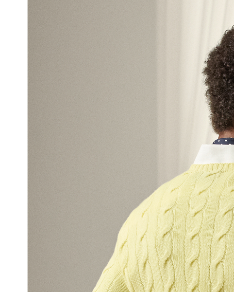 A timeless icon designed to stand the test of time, our Cradle to Cradle Certified (C2C Certified) Gold Crewneck Jumper is knit with fine cashmere fibres sourced in Italy, dyed in rich hues and features a re-imagined cotton signature label. C2C certification is the global standard for products that are safe and circular.  Ralph Lauren Lauren partnered with an independent assessment body to ensure that every component of this jumper meets the C2C Certified Product Standards set by the Cradle to Cradle Products Innovation Institute (C2CPII).