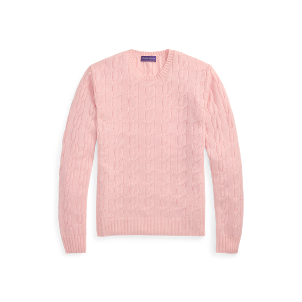 Pull en cachemire torsadé - Purple Label - Modalova