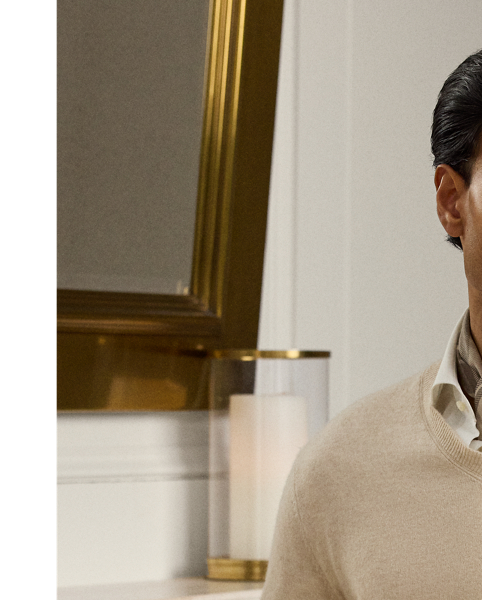 A timeless icon designed to stand the test of time, our Cradle to Cradle Certified (C2C Certified) Gold V-Neck Jumper is knit with fine cashmere fibres sourced in Italy, dyed in rich hues and features a re-imagined cotton signature label. C2C certification is the global standard for products that are safe and circular.  Ralph Lauren Lauren has partnered with an independent assessment body to ensure that every component of this jumper meets the C2C Certified Product Standards set by the Cradle to Cradle Products Innovation Institute (C2CPII).