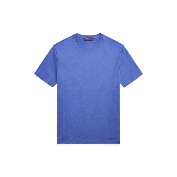 T-shirt à col rond en fil d'Écosse - Purple Label - Modalova