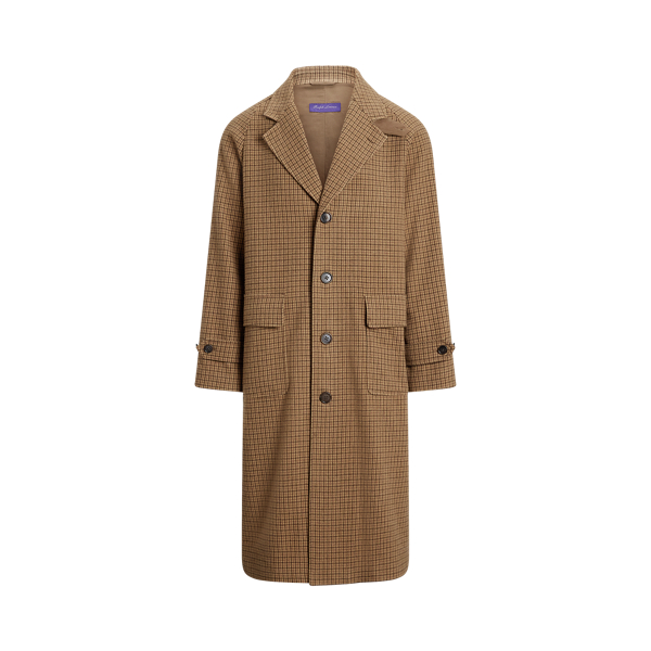 Hand-Tailored Cashmere-Wool Topcoat