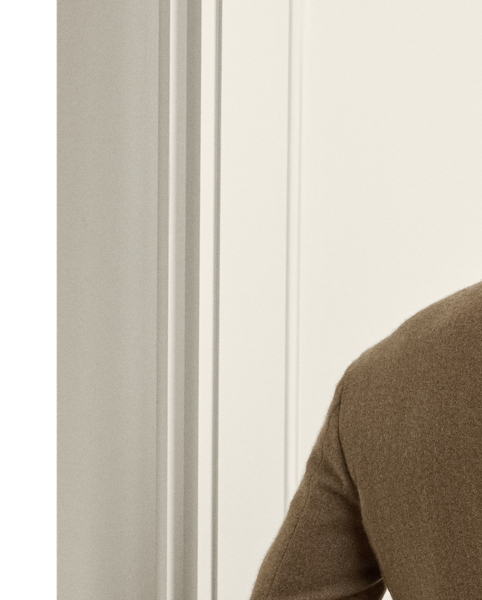 Tailored by hand in Italy, the Hadley is defined by its soft shoulder and exceptionally light weight. This version's cashmere-and-wool herringbone cloth is highly brushed for a sumptuous texture and is custom-developed for  Ralph Lauren Lauren.